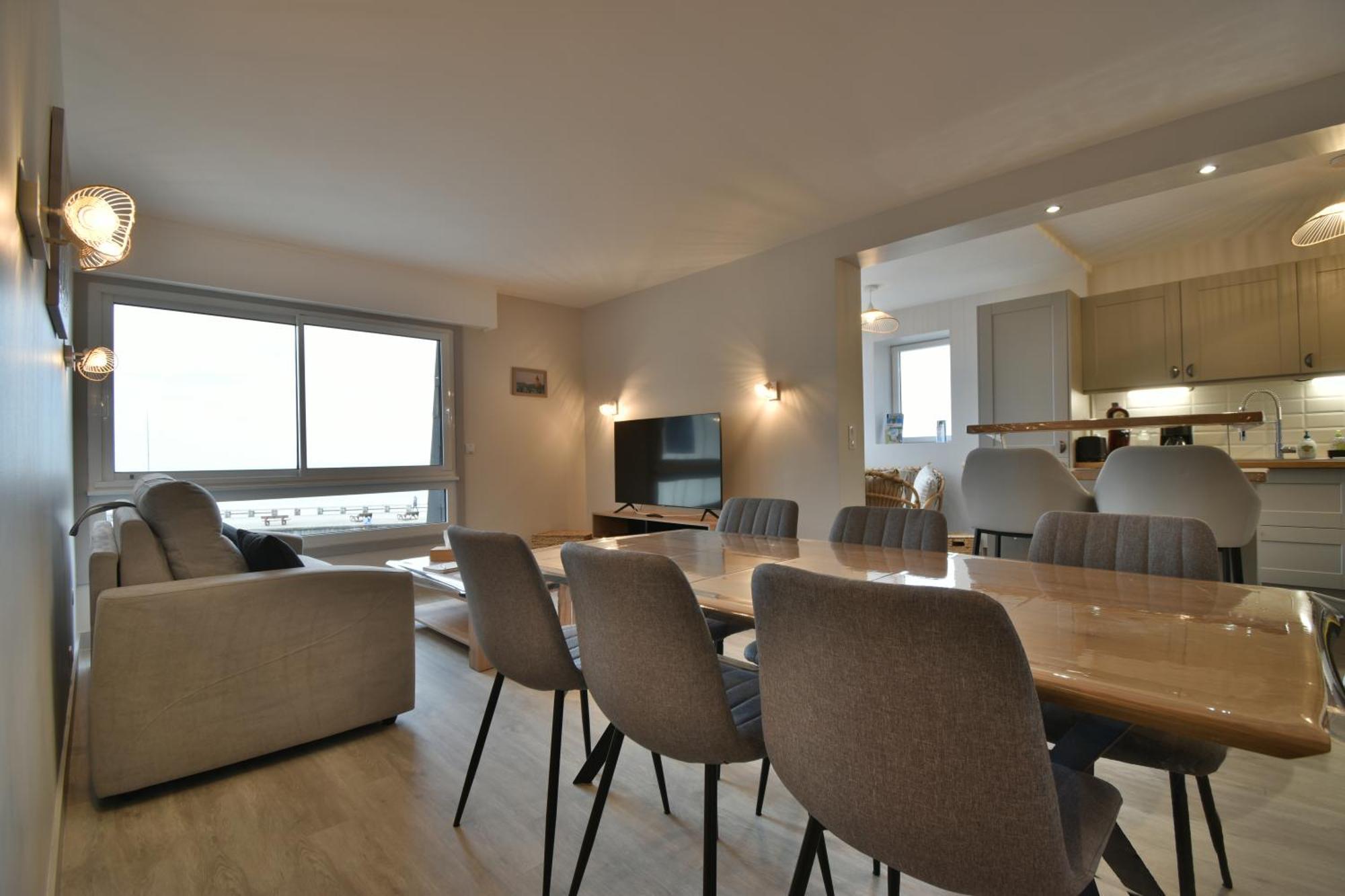Appartement Renove Avec Vue Sur Mer A Fecamp ! Экстерьер фото
